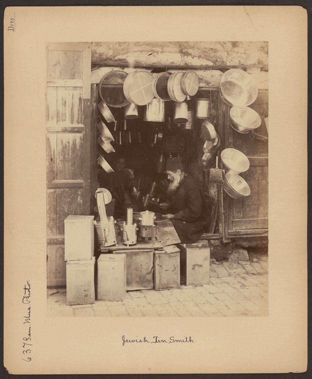 Jewish Tin-Smith — Maison Bonfils, c. 1880